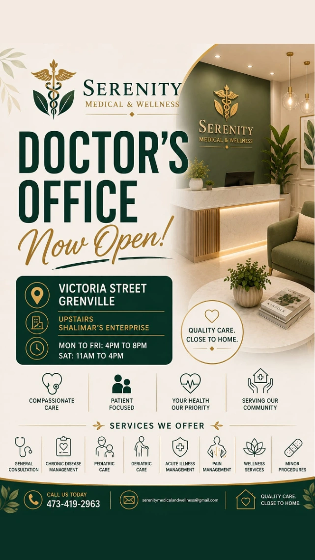 Serenity Office now open